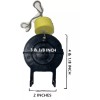 NUFLUSH Two inch Rubber Flapper with Float Buoy, Stays Up