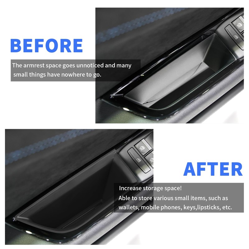 YEE PIN 2pcs For Renault Austral 2023 Front Door Accessories