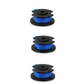 Poweka Strimmer Spool Compatible with Ryobi One+ AC14RL3A 18v, 24v, 40v Cordless Trimmers,3 Pack 1.65mm Replacement Strimmer Spools Replacement part for Compatible with Ryobi Cordless Trimmers