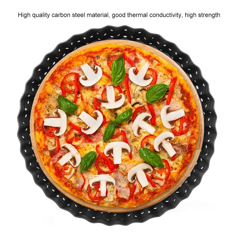 WOOXGEHM Pizza Pan, Good Thermal Conductivity, High Strength, High Temperature