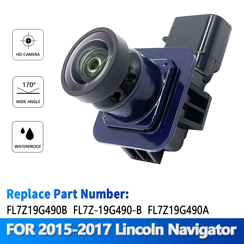 Rear View Back Up Camera Compatible with Lincoln Navigator 2015-2017