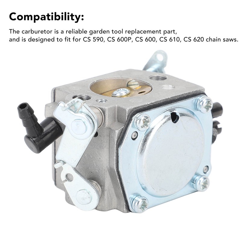 Chainsaw Carburetor Aluminum Chainsaw Engine Carb Replacement for CS 590
