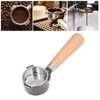 51mm Bottomless Coffee Portafilter Zinc Alloy Coffee Filter Handle For
