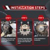 WOOSTAR Motorcycle 428-13T Front Sprocket 17mm for 50cc 70cc 90cc