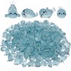 BICHENHWAI 100Pcs Glow in The Dark Mini Seal Figurines Cute