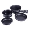 Namolit Camp Plates and Pans Sets Nonstick Backpacking Picnic Cooking