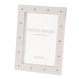 Iwata GK-101-L-W Photo Frame, Eye Brand Alloy Frame, Flat L, White