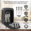 PALMAT - Key Safe - Secure Combination, Weatherproof Outdoors, Wall