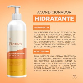 Acondicionador Hidratante Protector De Color Bizenza 830 Gr