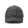 Coach Standard Signature C Jacquard Baseball Cap, Charcoal