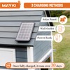 MAYKI Automatic Chicken Coop Door Solar Powered, Accessories Extra-Large with
