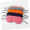 FRCOLOR 1pc Dual Use Silk Sleep Eye Mask Light Blocking
