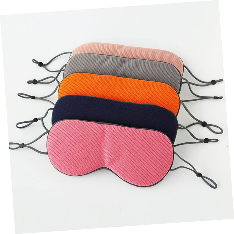 FRCOLOR 1pc Dual Use Silk Sleep Eye Mask Light Blocking