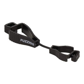 FUZZIO 24 Pairs Ogrifox PU Coated Work Gloves Gloves Clips (S (Pack of 24), White)