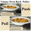 Oven Rack Pull and Push Tool, Heat Resistant Acrylic Oven