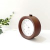 KATOMOKU Alarm Clock 6 km-89B Brown Alarm Clock