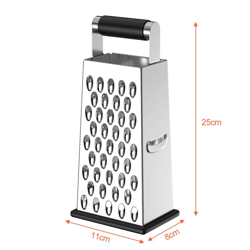 WinGluge 4-Sided Vegetable Slicer, Stainless Steel, Kitchen Grater, Vegetable Grater,