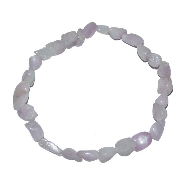 TESTEL Janni Schmuck Nugget Bracelet Made of Lavender Quartz, Size