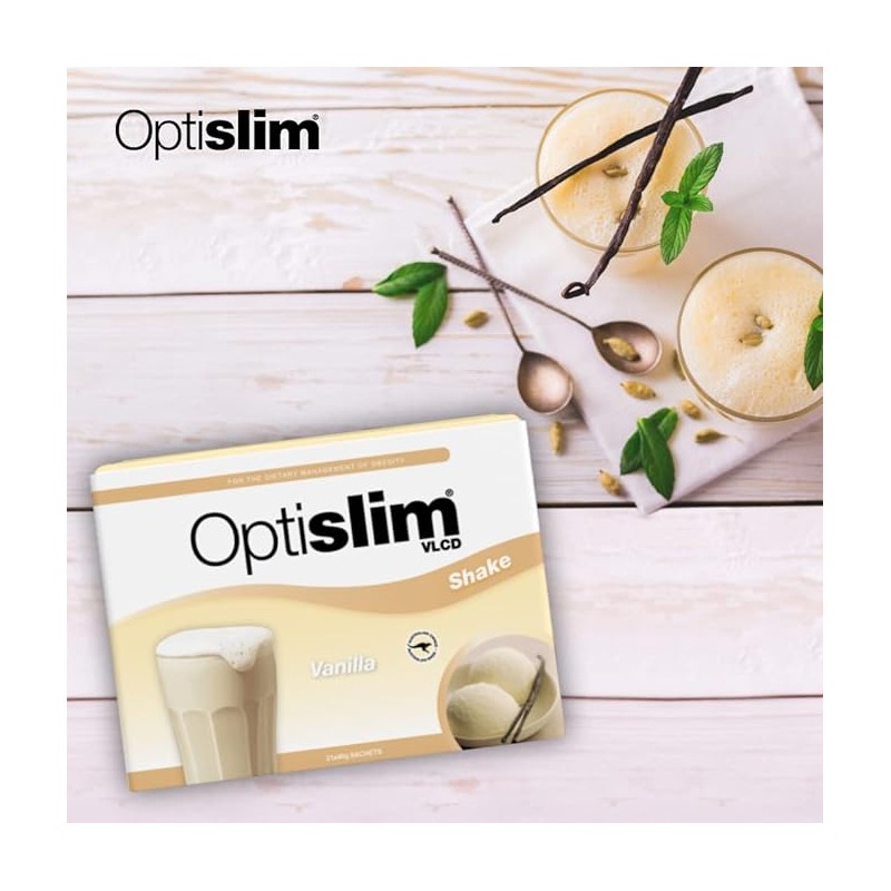 Optislim VLCD Meal Replacement Shake Vanilla 21x43g Sachets