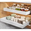 Seinloes 2 Pack Pull Out Cabinet Organizers 21" Deep With
