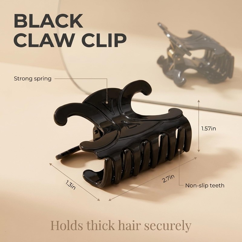 Hair Accessories Set - Claw Clips - Bobby Pins -