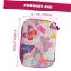 Mipcase 15Grid Camera Case Durable Zipper Closure Bag for Travel