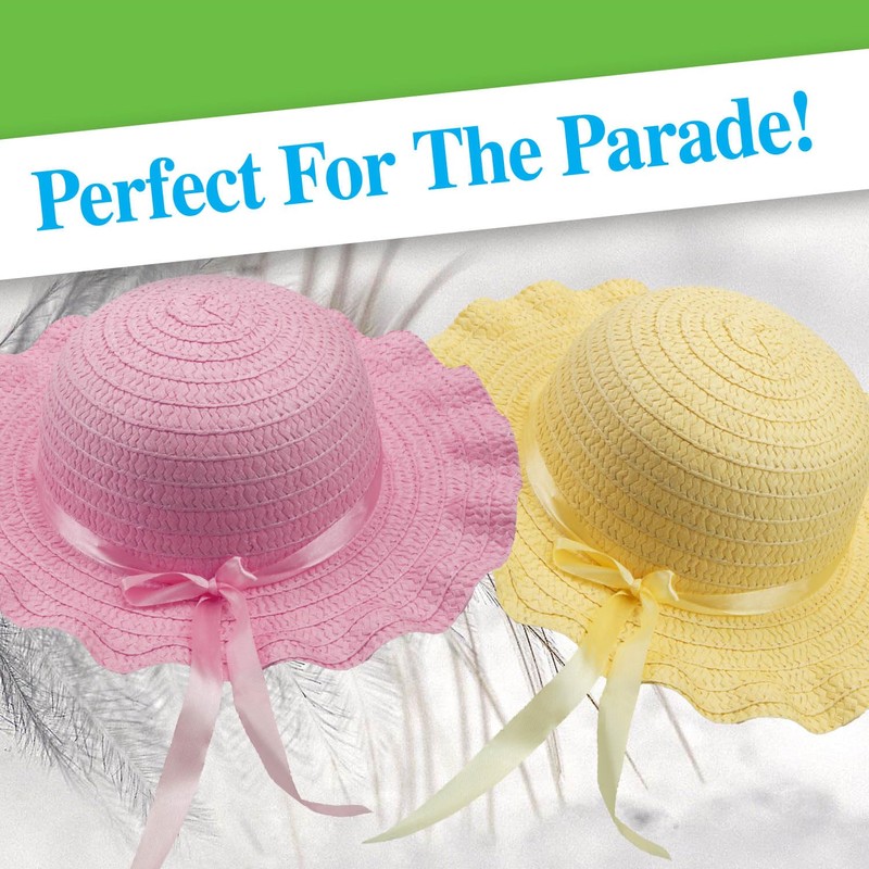 VFM - Yellow Easter Bonet - Pastel Yellow Easter Bonnet