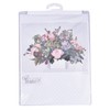 Thea Gouverneur Peonies On Aida Counted Cross Stitch Kit-11.75"X15.75" 16
