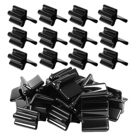 YUEARN 50 Pcs Safe T Post Caps,T Post Caps Safety,Vinyl T Post Topper Safety T Post Caps, Black