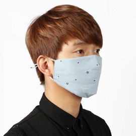 Reusable 3-Ply Filter Cotton Mask for Adults 3D Mask 3ea