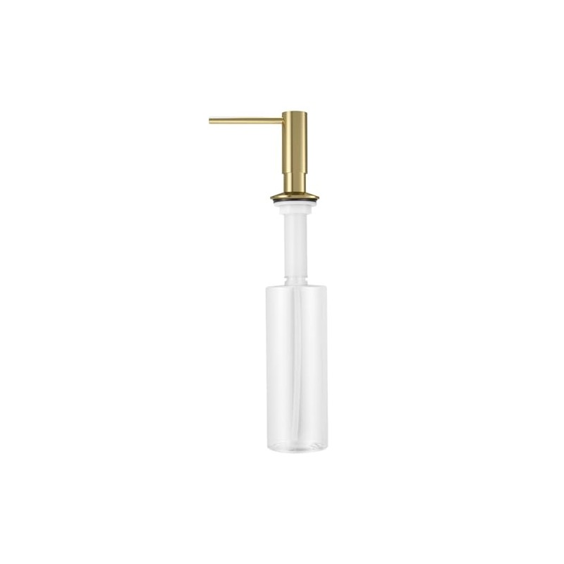 Samodra Sink Soap Dispenser, Metal Pump Head Liquid Lotion Countertop