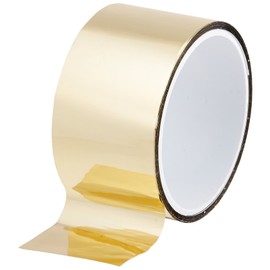 TapeCase Metalized Polyester Film Tape 3" x 5yds - Gold (1 Roll)
