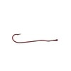 Tru-Turn Fish Hooks 868ZS-8 X-Long Shank Aberdeen Panfish Hooks, Blood