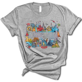 Disneyland Shirt For Women, Disneyland Trip T-shirts, Family Vacation Shirt, Disneyland Crewneck Tee, Family Vacation Gift