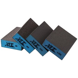 Sanding Sponges 4Pcs Thickening Reusable 60 80 120 220 Coarse Medium Fine Grit Washable