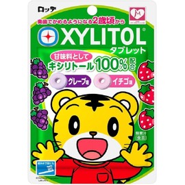 【ロッテ】 お口の健康! しまじろうキシリトール タブレット グレ―プ&イチゴ 30g 1袋