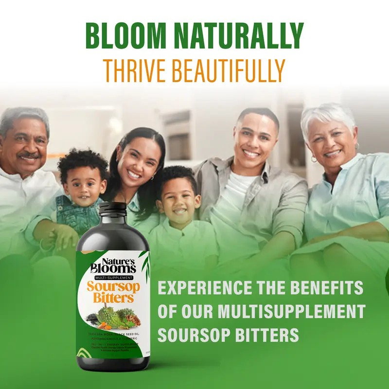 Nature's Blooms Soursop Bitters & Black Seed Bitters Bundle –