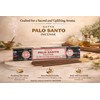 Rushant Sandal Saffron Dhoop Sticks with Satya Palo Santo Incense