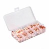 EZBUYGO 250pcs Copper Tubing Connector Kit - 7 Size Mixed