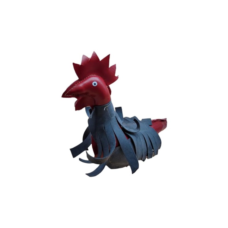 Synthetic Leather Rooster Dummy Muñeco de Gallo