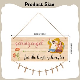 Sister Gift, Gift Sister Birthday, Christmas Gifts for Sister, Sibling Gifts, Big Sister Gift, For You Sister Heart, Best Sister Gifts, Photo Wall Wooden Board