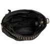 Samantha Look Women's Shoulder Bag Genuine Leather 021381, black