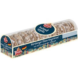 Wicklein Mini Elisen Lebkuchen Baked Apple - German Holiday Cookie, 25% Nuts, 5.3 oz
