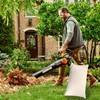 IGNPION Universal Leaf Vacuum Blower Bag with Shoulder, 90L Large