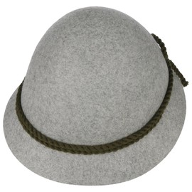 Classic Schinderhannes Hat hunting hat felt hat (58 cm - grey)