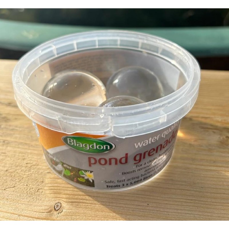 Blagdon Water Quality Pond Grenade, Safe, Natural, Fast Acting Beneficial