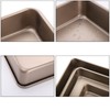 Dicunoy Set of 3 Deep Baking Pans, Nonstick Rectangle Cake