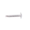 100Pcs Self Drilling Screw M4.2x25 Round Washer Stainless Steel Fastener
