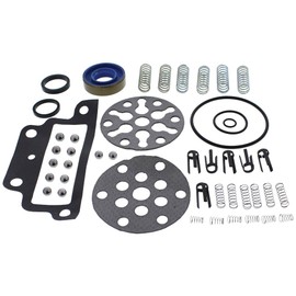 Complete Tractor1101-1009 Pump Repair Kit Compatible with/Replacement for Ford Holland 3055, 3110, 3120, 3150, 3300, 3310, 333, 3330, 335, 340, 3400, 340A, 3500, 3550 Indust/ConstTractor - Ckpn600A