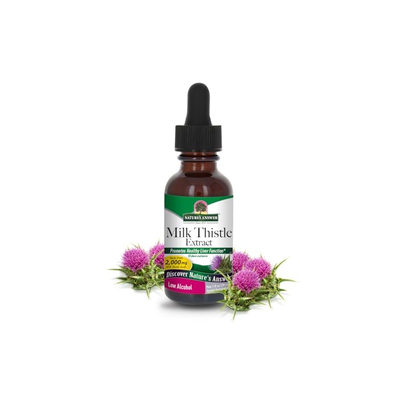 Nature's Answer | Milk Thistle, 2 000 Mg, 1 Oz